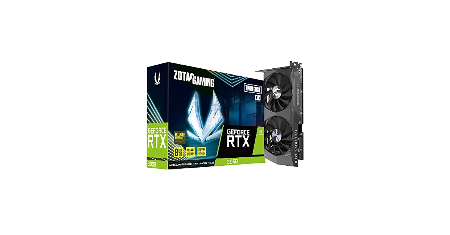 グラフィックボード・グラボ・ビデオカード ZOTAC GeForce RTX 3050 Twin Edge OC 8gb Amazon | ZOTAC GAMING GeForce RTX 3050 Twin Edge OC